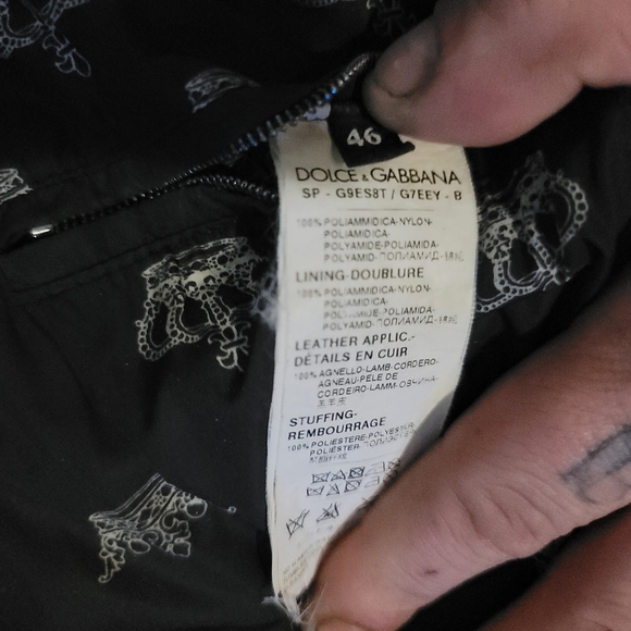 Dolce & Gabbana crown print bomber - Picture 8 of 8